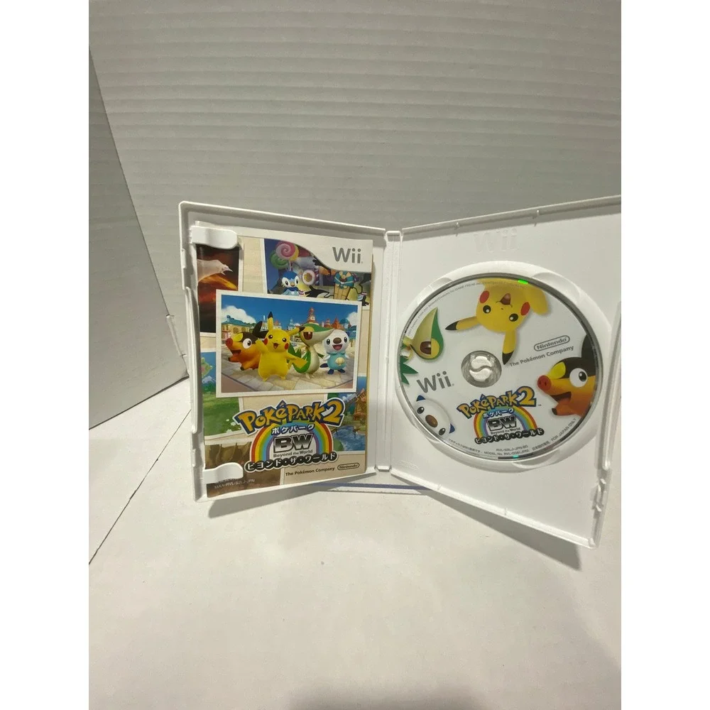 Nintendo PokePark 2 Beyond the World Wii Japan Import NTSC-J Excellent